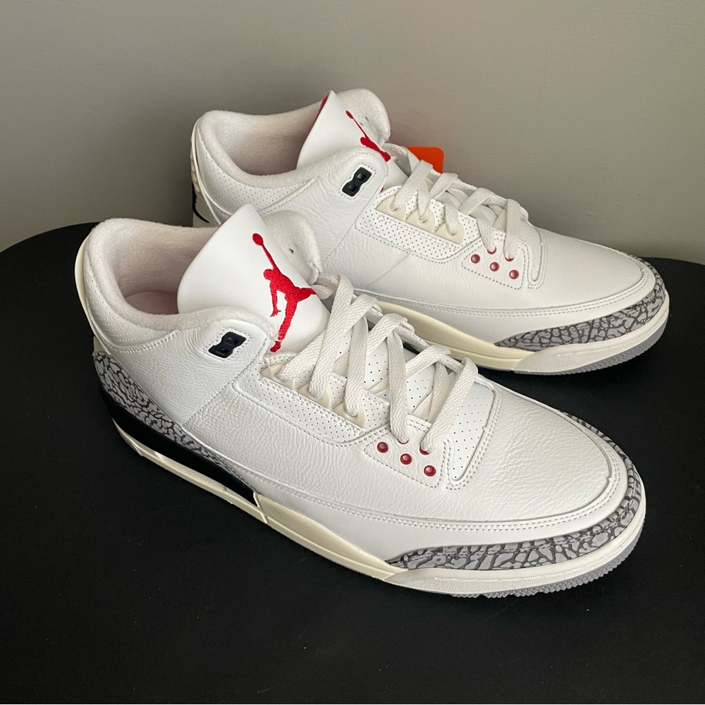 Nike Air Jordan 3 Retro Reimagined white Cement size 13 (DN3707-100) - Picture 2 of 9
